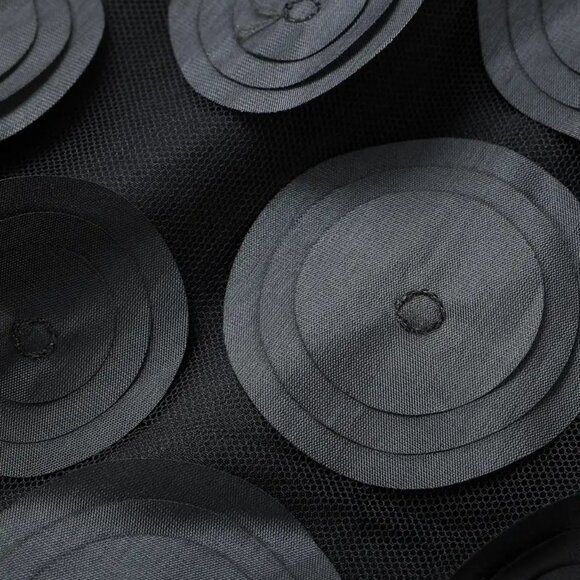 NEW! BOHO A Line TULLE Circles SKIRT SZ XL - Picture 2 of 7